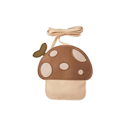 Сумка Mrs. Ertha "Mushroom", ванильная с коричневым